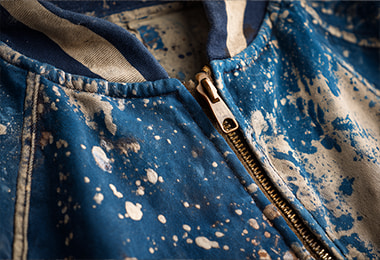 Bleach Splatter Effect