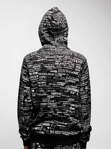 Custom All-Over Graffiti Print