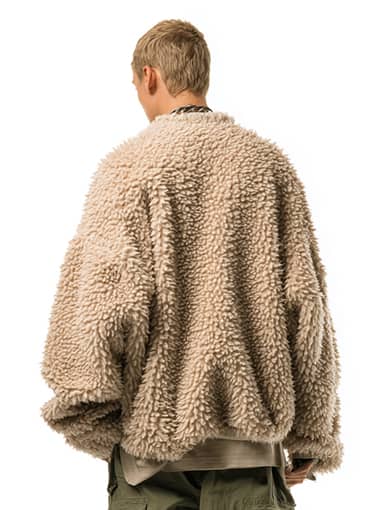 Custom Shearling Patchwork Bom