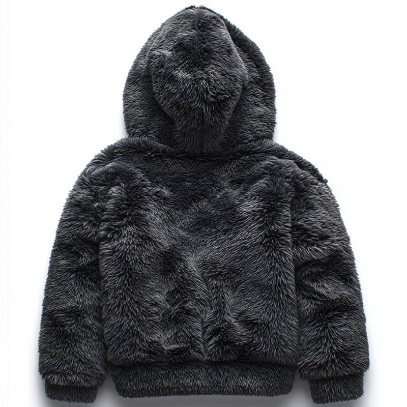 Custom Winter Shearling Jacket with Bold Embroidery